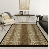 Shivonne Wool Animal Print Indoor / Outdoor Rug