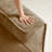 Harrison Armless Sofa Velvet- Brown-172552127