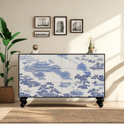 53.1in Six-drawer Sideboard