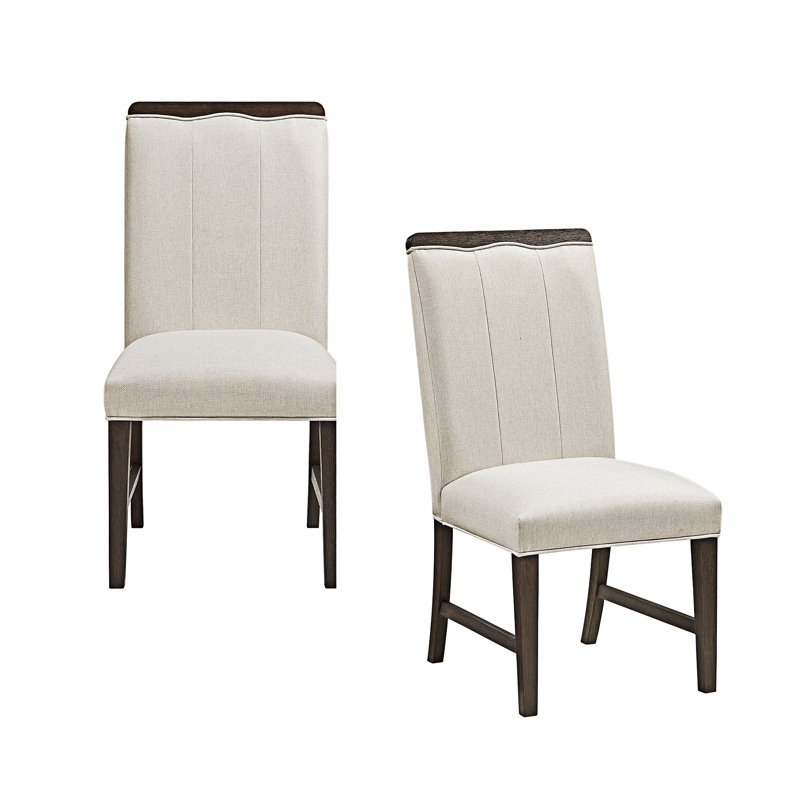 Chaises d'appoint rembourrées (ensemble de 2)