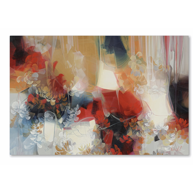 " Wrapped Canvas Wall Art - Masters Fine Art 'Ascent' Wall Art For Living Room, Bedroom, Or Office Décor - 16x24 "