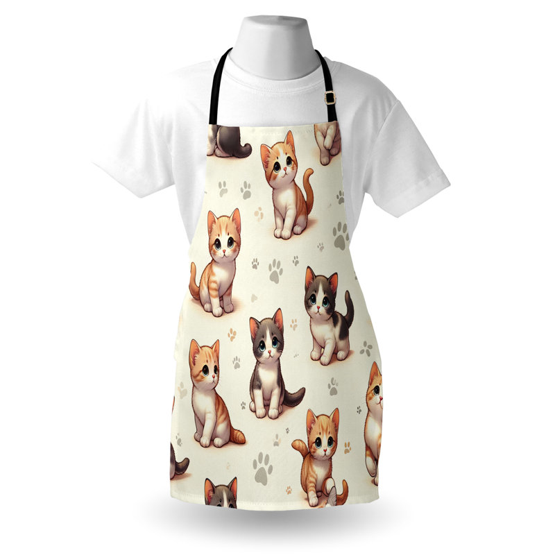 No Pattern Bib Apron