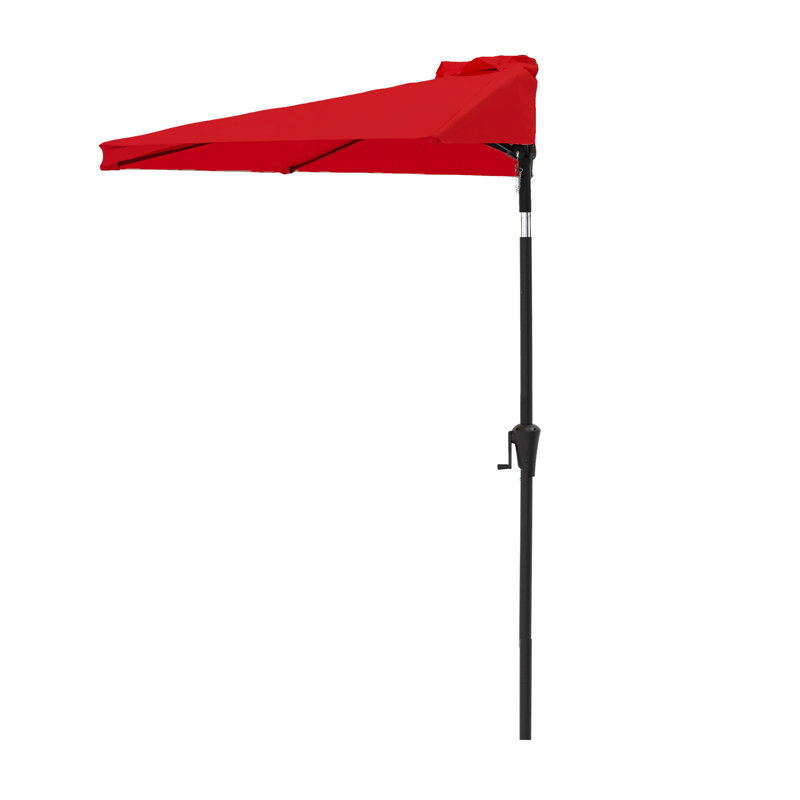 Naomie 275cm Balcony Parasol, Red
