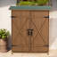 Armoire d'extérieur en bois massif Lean-To-95973147