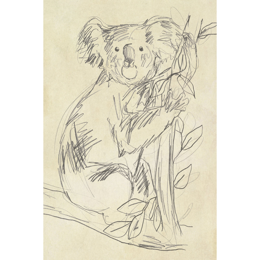 Outback Sketch I by June Erica Vess - Drawing