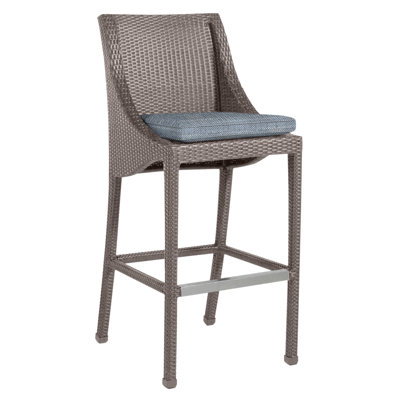Athena Patio Bar Stool with Cushion