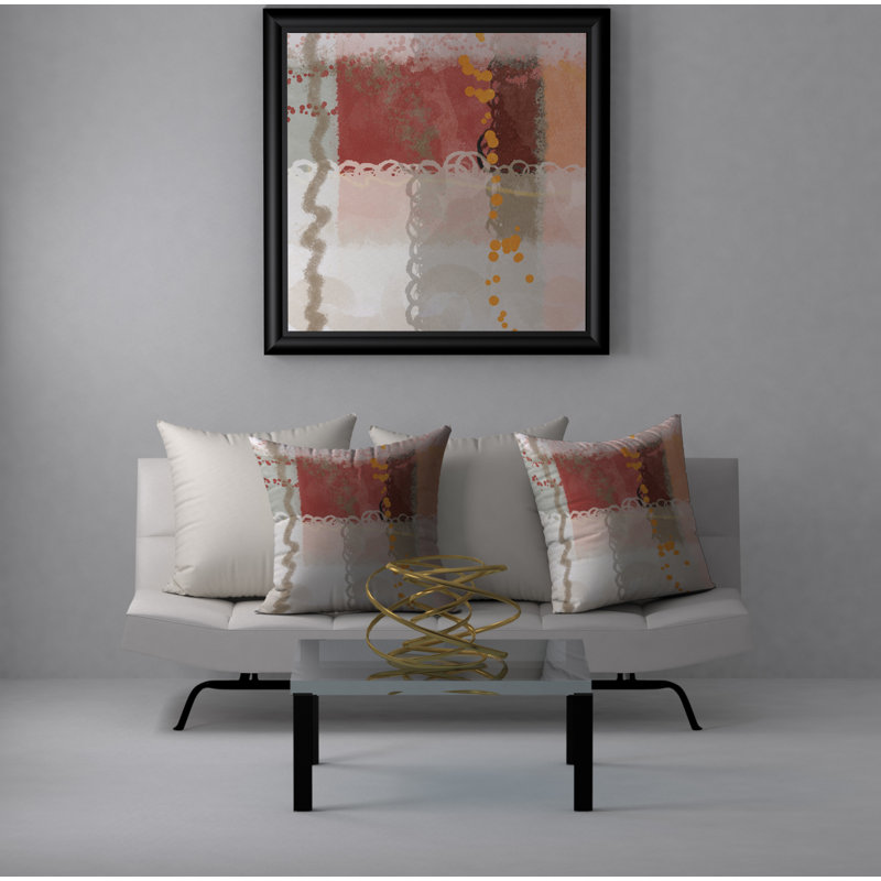  Housse de coussin carré et insert, 20 po x 20 po