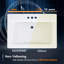 Lavabo de salle de bain 34 po