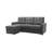 Kylie 82" Wide Left Hand Facing Sleeper Sofa & Chaise-689600208