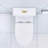 Elongated Toilet With Porcelain And Silent Flush System Flushing Long-Lasting Construction