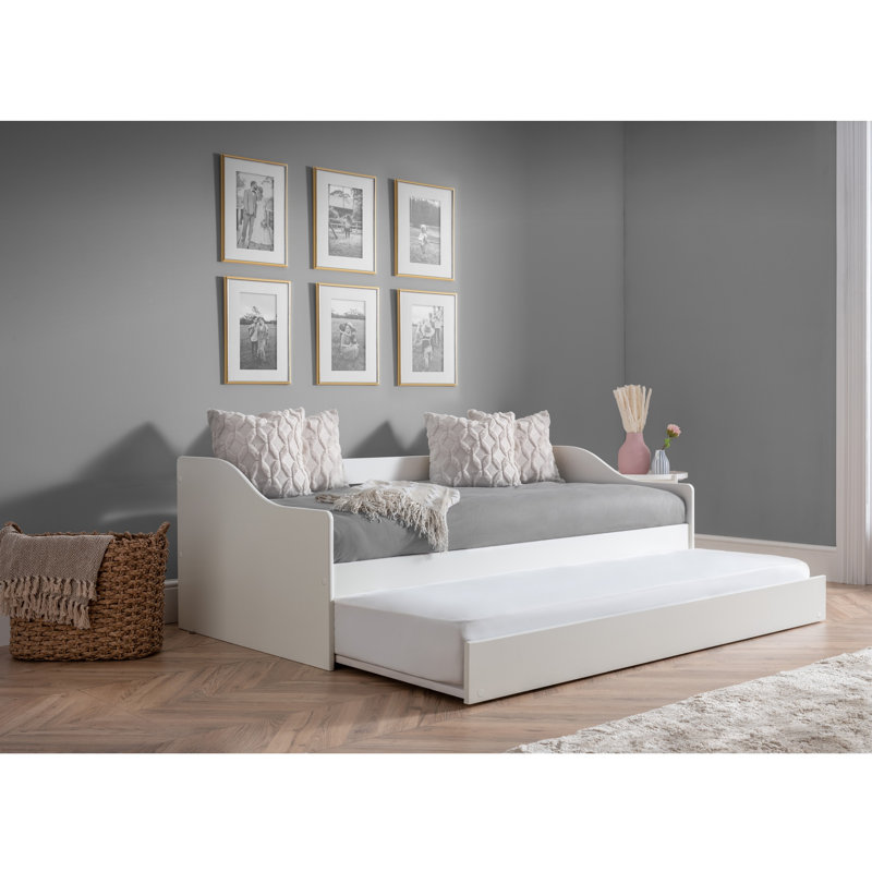 Lit de jour avec couchette Arneson, Blanc surf