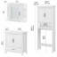 Ensemble de meuble-lavabo simple 32 "avec miroir 