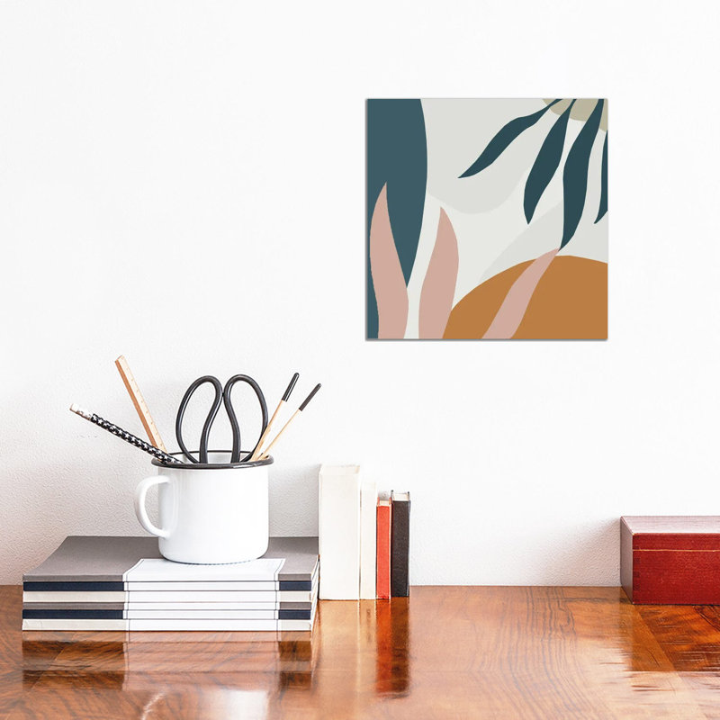 Abstract XLVII by Art Mirano - Wrapped Canvas Painting, 30.48cm H x 30.48cm W x 1.905cm W