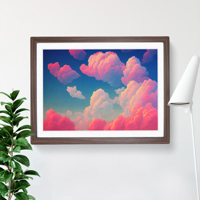 XH1022-6813X Pastel Cloudy Sky Vol.5 - Picture Frame Print