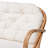 Capriles 52.25" Rattan Round Arm Loveseat