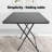 Foldable Dinner Table Square Solid MDF 4 Persons Home office Study Computer Desk Home Improvement