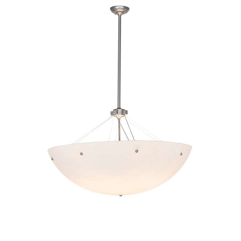 36" Wide Cypola Alabaster Inverted Pendant