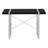 Rectangular Writing Desk, Computer Desk, Office Desk With Metal Base-1426591992