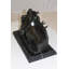 Statue 2 femmes Jenifry en bronze - Taille: L 14,5 po x l 7 po x H 9 po.
