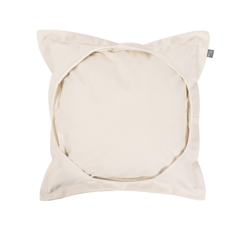 Repose-pieds Palvinder Puff Pana, Blanc