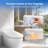 Smart Bidet Seat with Radar Auto Open/Close, Instant Heating, Warm Wash & Dry, LED Display, Side Knob Control