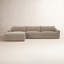 Canapé modulaire Nora Gerardi taupe-383441728