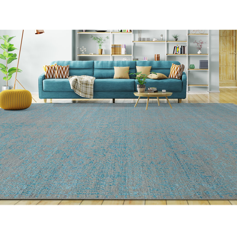 Wool Area Rug, Rectangle 8' x 10'
