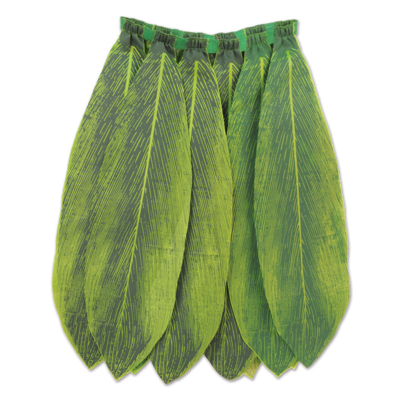 Jupe Hula Ti Leaf - L 23½ po - paquet de 6