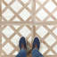 Fusione Intarsio 23-1/2 in. x 23-1/2 in. Porcelain Floor and Wall Tile-516435575