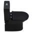 Toilette compacte allongée une pièce à hauteur de fauteuil, siphon double 0,8 / 1,6, siège brut de 12 po (siège inclus)-121141926