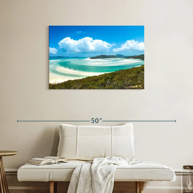 Nicci Whitehaven Beach Paradise, H 24 po x l 36 po