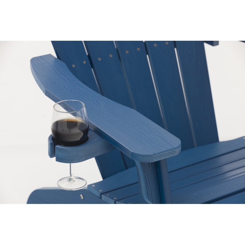 Jadam Outdoor Adirondack Chair, Navy