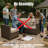 Modern Square Coffee Table – No Assembly Required