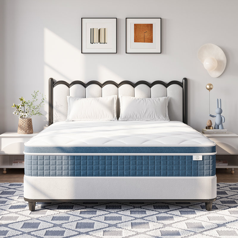 Neche Medium Hybrid Mattress, High Profile (10”), Twin