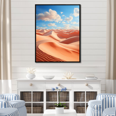 Desert White Dunes Majesty III, reproduction d'art sur toile