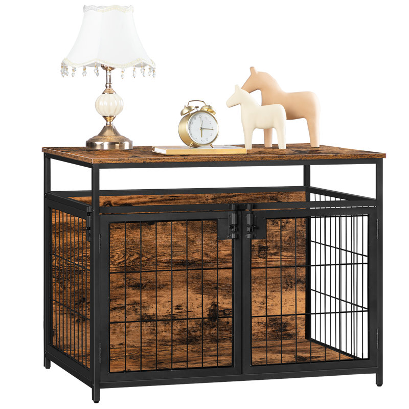 Curated visual reference: Fresh Look at Tucker Murphy Pet Castra Wooden Pet Crate With Lockable Door