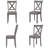 Walburg 6 - Person Four Leg Dining Set-782068189-782068188