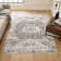Valde Machine Woven Southwestern Area Rug 