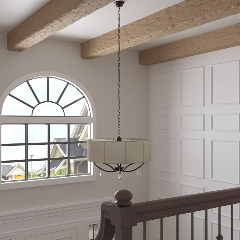120" Primed Tan Faux Wood Beam with Salvaged Timber Texture
