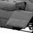 Chenille Sofa With Drop Down Table