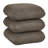 Contemporary Fabric Swivel Ottoman-588683089