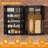 36'' W Metal Garage Storage Cabinets with 4 Adjustable Shelves and Lockable doors ( 72'' H x 36'' W x 18'' D)-1813165633