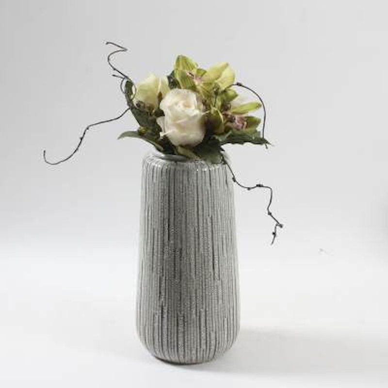 Curtice Table Vase 1, 10.12" H x 5.71" W x 5.71" D