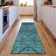 Premium Machine Washable Prisco Teal Rug