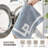 Evan 100% Cotton Tufted Bath Rug with Non-Slip Backing -628376035-628376033
