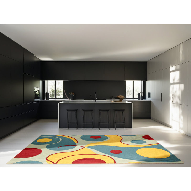 Retro Loop Rug, Rectangle 2' x 3'