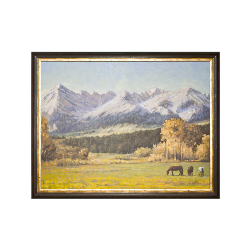 Pasture Valley Print by Vaughn