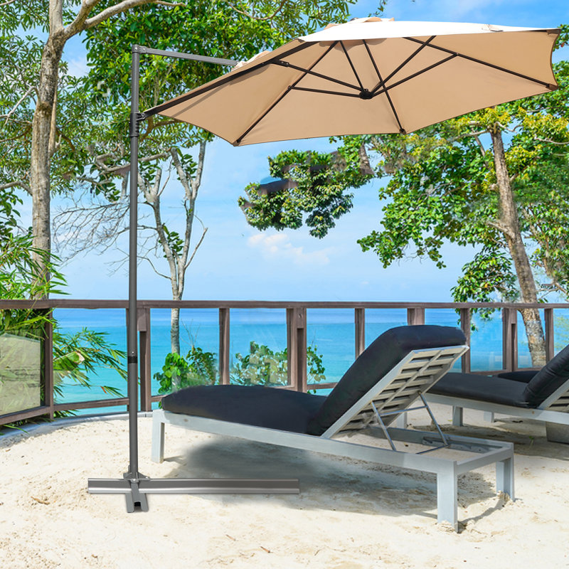 Parasol en porte-à-faux 106,8 po Daelen