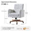 Chaise de bureau Oscar Modern Farmhouse-607789474
