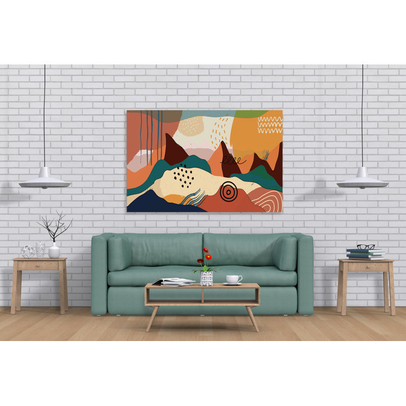" Our Land 210 " Painting Print, 32" H x 48" W x 1.5" D
